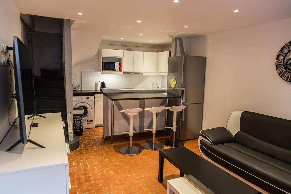 Maison De Ville Calme Rouen St.Paul 2Ch Proche Chu ภายนอก รูปภาพ